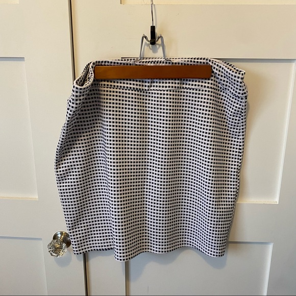 Tribal Checkered Mini Skirt - Picture 2 of 3